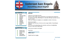 Desktop Screenshot of iedereenkanengels.nl